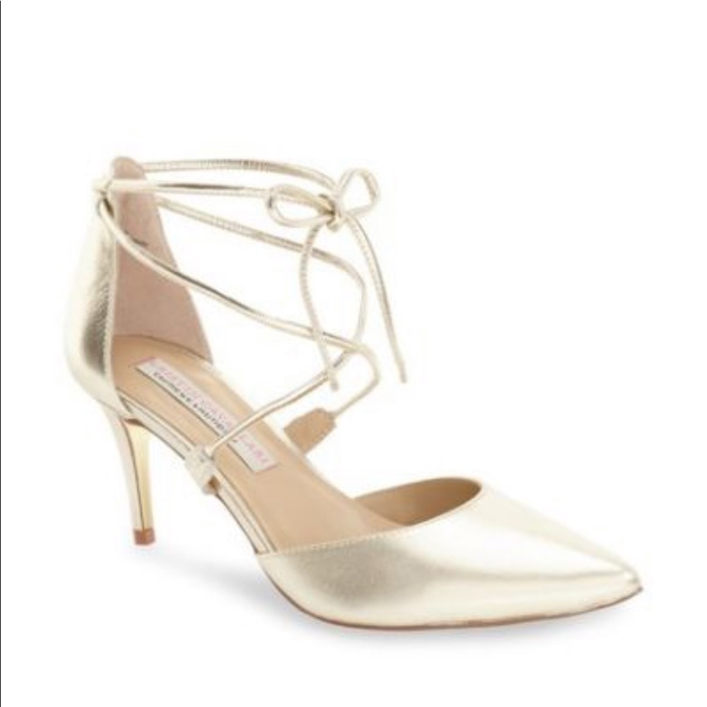 Evening Ankle Strap Heel